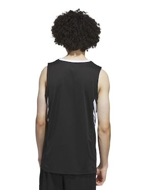 Playera deportiva para básquetbol Adidas de hombre