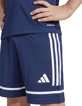 Short con bolsillos Adidas para fútbol unisex