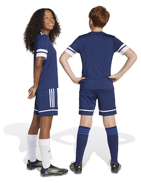 Short con bolsillos Adidas para fútbol unisex