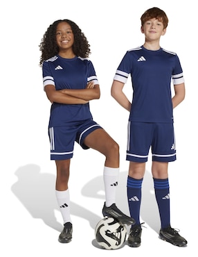 Short con bolsillos Adidas para fútbol unisex