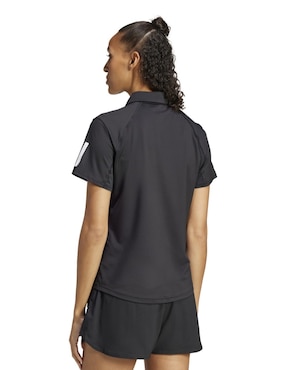 Playera tipo polo tennis Adidas para mujer