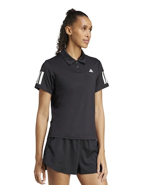 Playera tipo polo tennis Adidas para mujer