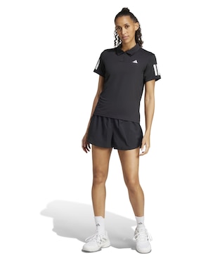 Playera tipo polo tennis Adidas para mujer