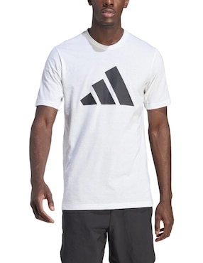 Playera deportiva para entrenamiento Adidas de hombre
