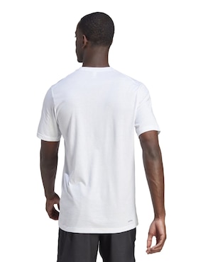Playera deportiva para entrenamiento Adidas de hombre