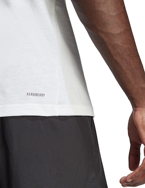 Playera deportiva para entrenamiento Adidas de hombre