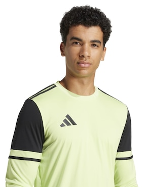 Playera deportiva para fútbol Adidas de hombre