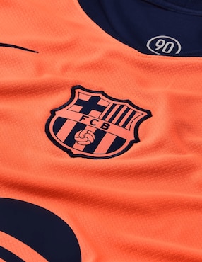 Jersey de Fútbol Club Barcelona local manga corta Nike para hombre