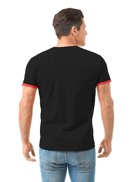 Playera deportiva casual Alfa Romeo de hombre