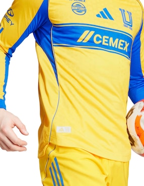 Jersey de  Tigres UANL  manga larga Adidas  para hombre