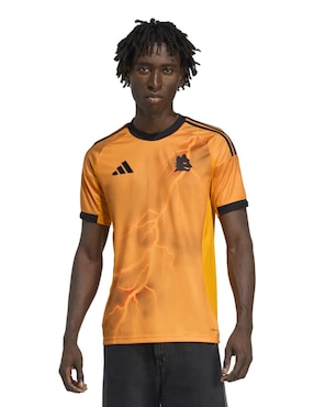 Jersey de A.S Roma visitante manga corta Adidas para hombre