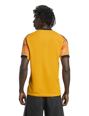 Jersey de A.S Roma visitante manga corta Adidas para hombre