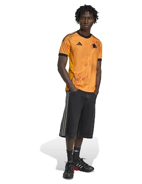 Jersey de A.S Roma visitante manga corta Adidas para hombre