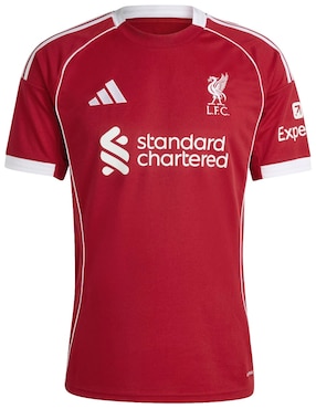 Jersey de  Liverpool Football Club local manga corta Adidas  para hombre