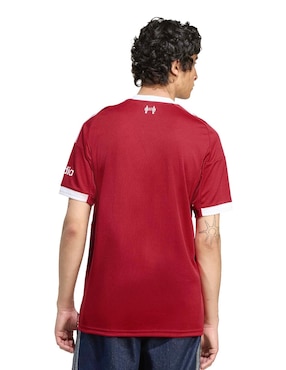 Jersey de  Liverpool Football Club local manga corta Adidas  para hombre