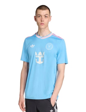 Jersey de Inter de Miami manga corta Adidas para hombre