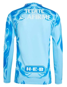 Jersey de  Tigres UANL visitante authentic manga larga Adidas  para hombre