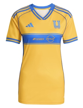 Jersey de Tigres UANL manga corta Adidas para mujer