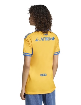 Jersey de Tigres UANL manga corta Adidas para mujer
