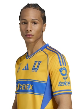 Jersey de Tigres UANL manga corta Adidas para hombre