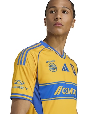 Jersey de Tigres UANL manga corta Adidas para hombre