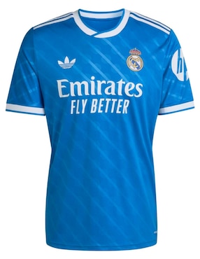 Jersey de Real Madrid Club de Fútbol manga corta Adidas para hombre