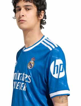 Jersey de Real Madrid Club de Fútbol manga corta Adidas para hombre