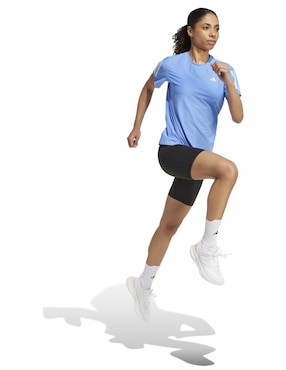Playera deportiva para correr Adidas para mujer