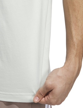 Playera deportiva para básquetbol Adidas de hombre