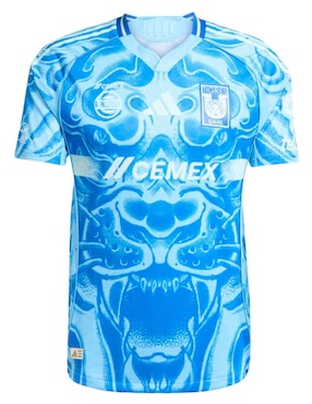 Jersey de  Tigres UANL visitante authentic manga corta Adidas  para hombre