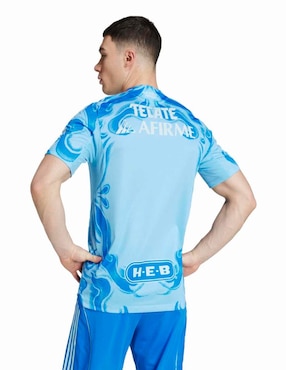 Jersey de  Tigres UANL visitante authentic manga corta Adidas  para hombre