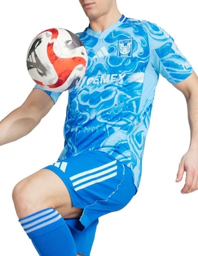 Jersey de  Tigres UANL visitante authentic manga corta Adidas  para hombre