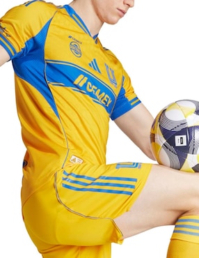 Jersey de Tigres UANL manga corta Adidas para hombre