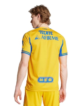 Jersey de Tigres UANL manga corta Adidas para hombre