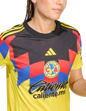 Jersey de Club América local authentic manga corta Adidas jugador para mujer