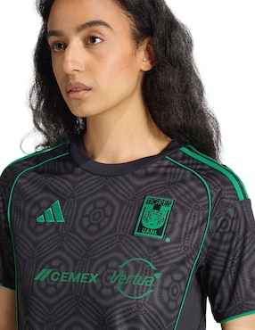 Jersey de Tigres UANL manga corta Adidas para mujer