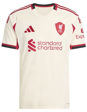 Jersey de Liverpool Football Club visitante manga corta Adidas para hombre
