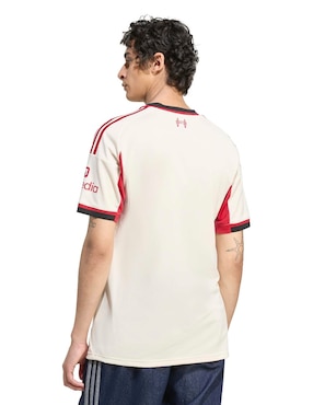 Jersey de Liverpool Football Club visitante manga corta Adidas para hombre