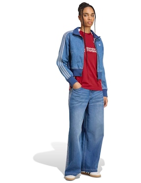 Jersey de Liverpool Football Club local manga corta Adidas para mujer
