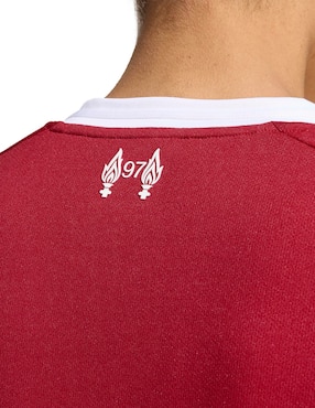 Jersey de Liverpool Football Club local manga corta Adidas para mujer