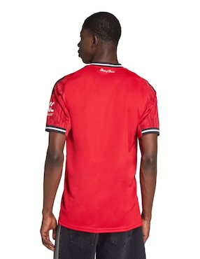 Jersey de Manchester United manga corta Adidas para hombre