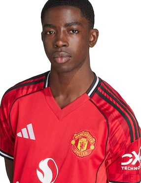 Jersey de Manchester United manga corta Adidas para hombre