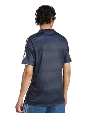 Jersey de Real Madrid Club de Fútbol manga corta Adidas para hombre