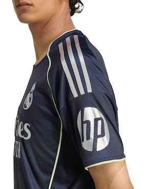 Jersey de Real Madrid Club de Fútbol manga corta Adidas para hombre