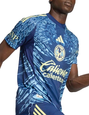 Jersey de Club América visitante authentic manga corta Adidas para hombre