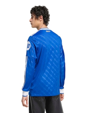 Jersey de  Real Madrid Club de Fútbol  manga larga Adidas  para hombre