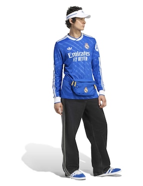 Jersey de  Real Madrid Club de Fútbol  manga larga Adidas  para hombre