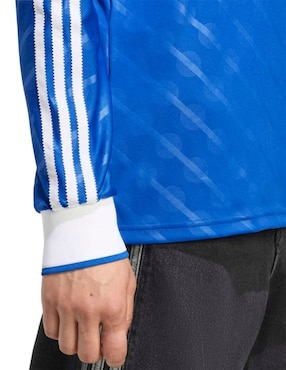 Jersey de  Real Madrid Club de Fútbol  manga larga Adidas  para hombre