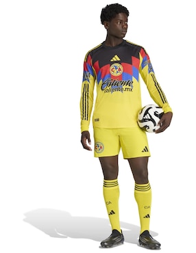 Jersey de Club América local authentic manga larga Adidas para hombre
