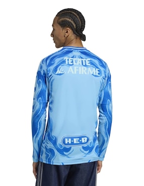 Jersey de Tigres UANL visitante manga larga Adidas para hombre